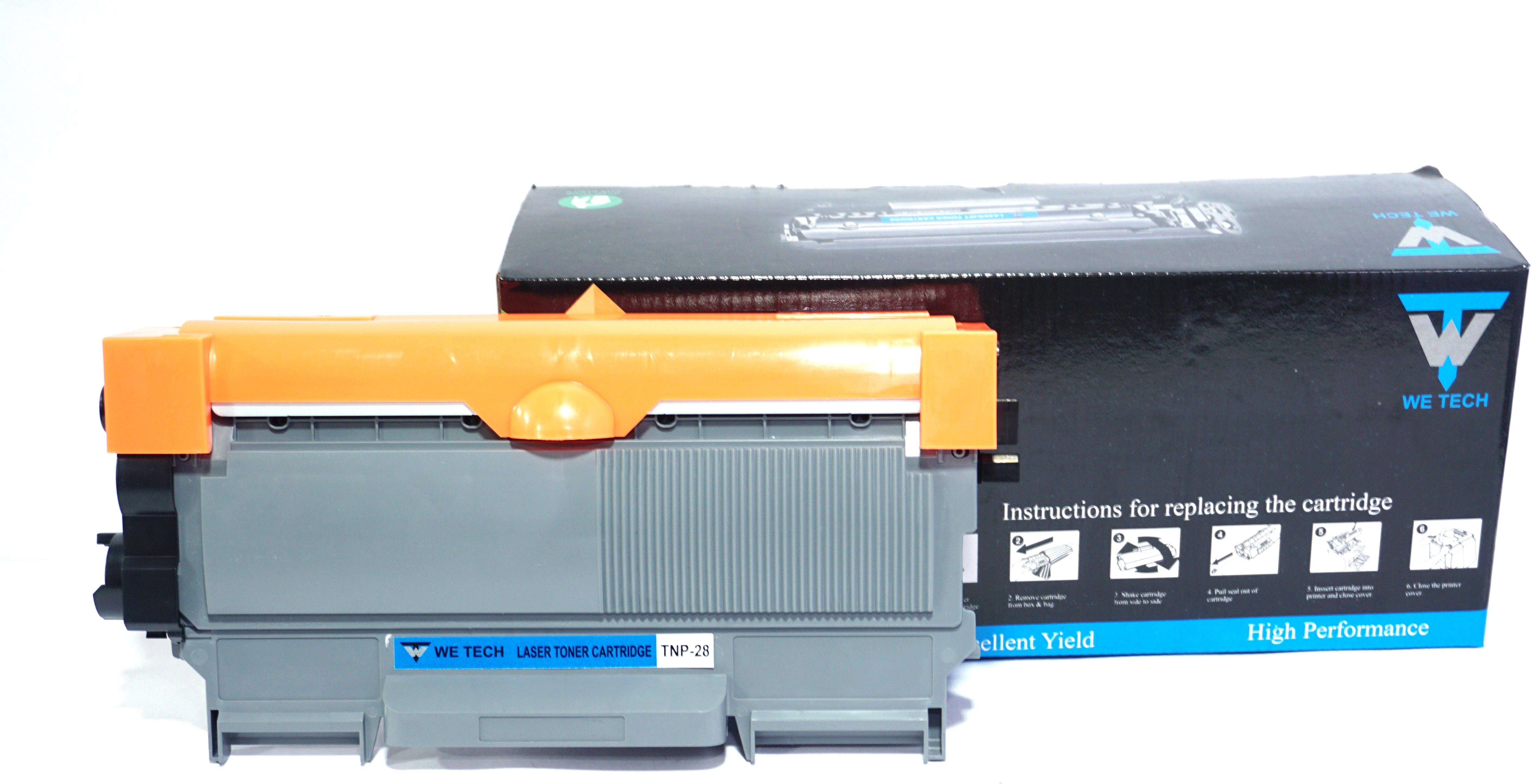 wetech TNP28 Compatible for Konika Minolta TNP28 Cartridge for Pagepro 1500W, 1550DN, 1580MF, 1590MF Black Ink Cartridge-image-45