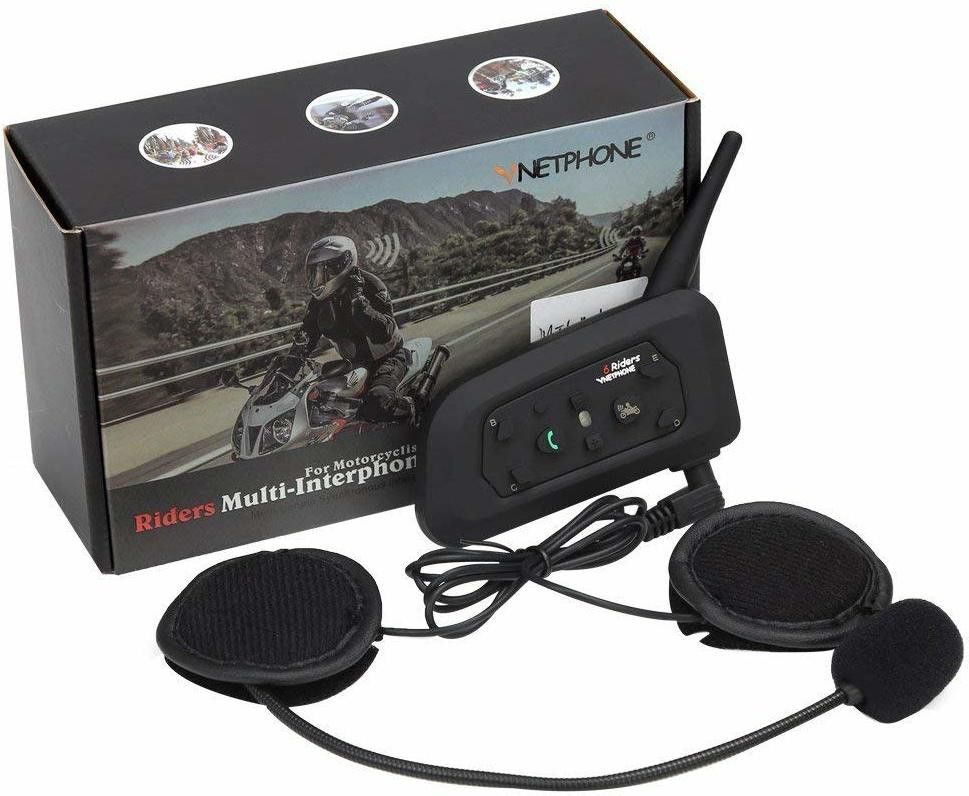 Ejeas Vnetphone V6 Motorcycle Bluetooth Intercom By PhoenixERetails Smart Headphones-image-28
