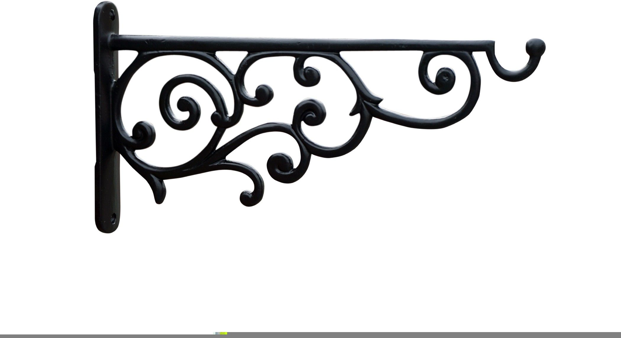 Black 39 S-Hook Aluminium Light Hanging Chain Rod