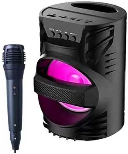 Clairbell KJZ_618B_LZ 4104||WS-04|| Karaoke Speaker With Mic Super Bass Bluetooth Wireless Portable compatiable With all smart phones || Karaoke Bluetooth speaker with SD card and USB slot Wireless Bluetooth Multimedia Speaker || Wireless Speaker Ultra Loud Stereo sound || Bluetooth Speaker for Desktop PC|| Bluetooth Speaker Home Audio|| Perfect for home DJ audio player and DJ for outdoor activities || FM , Aux, TF, Speaker Phone / Wireless Speaker Compatible with all your devices. 15 W Bluetooth Tower Speaker-picture-23