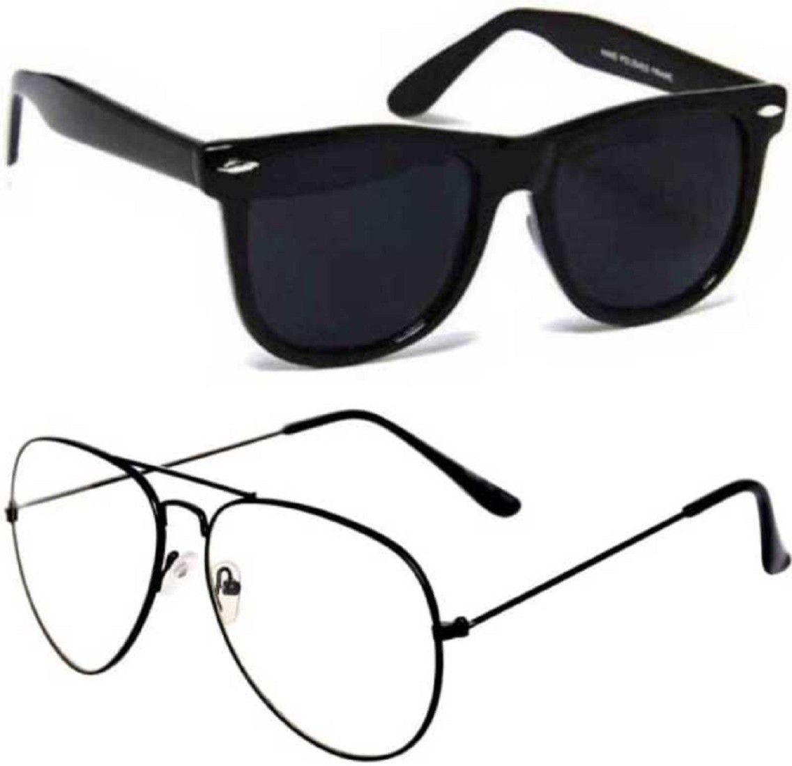 shiv UV Protection, Polarized, Gradient, Mirrored Retro Square, Aviator Sunglasses (55)-picture-18