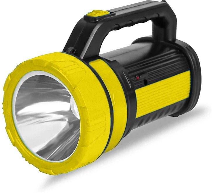 firstlike Premium Quality 50 Watt Long Range Search Kisan Torch With 2 Side Tube Emergency Light Rechargeable 8 hrs Torch Emergency Light-picture-41