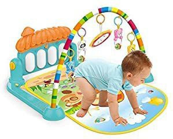 mahi enterprise Latest Baby Piano Gym Kick and Play Multi-Function ABS High Grade Plastic Piano Baby Gym and Fitness Rack with Hanging Rattles, Music & Light.-picture-10