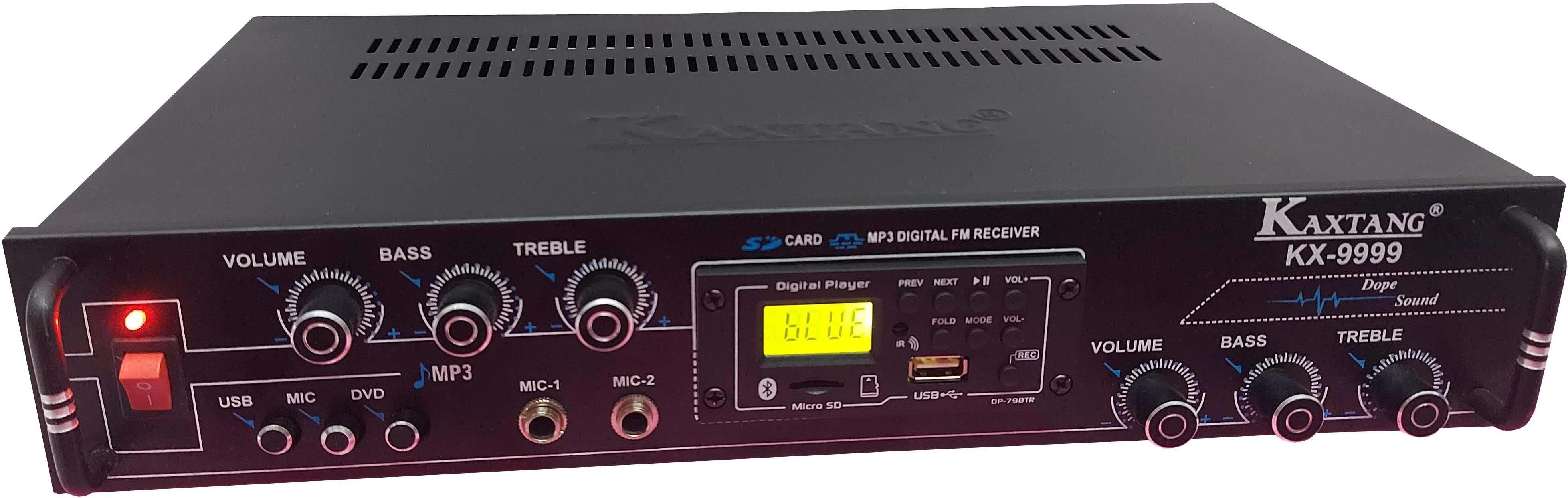 KX-9999BT DJ Bluetooth Transistor BIG CARD Amplifier with 4440 Double IC, BT/ USB/ AUX/ MP3/ SD-MMC 260 SOLOMAX ABSTRACT 260 W AV Power Amplifier (Black) 258 W AV Power Amplifier-image-26