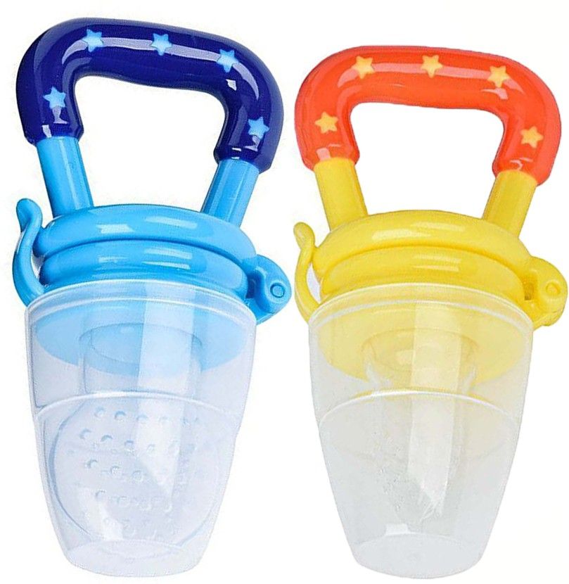 vbaby Colorful Attractive Baby Food Feeder Grow With Me Set Baby Teething Toy Silicone Teether Nibbler Soother-picture-37