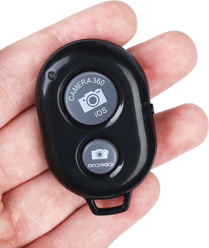 BOPUD Bluetooth devices Pouch With Bluetooth Remote Shutter Button Selfie StickCamera Remote Control-picture-19