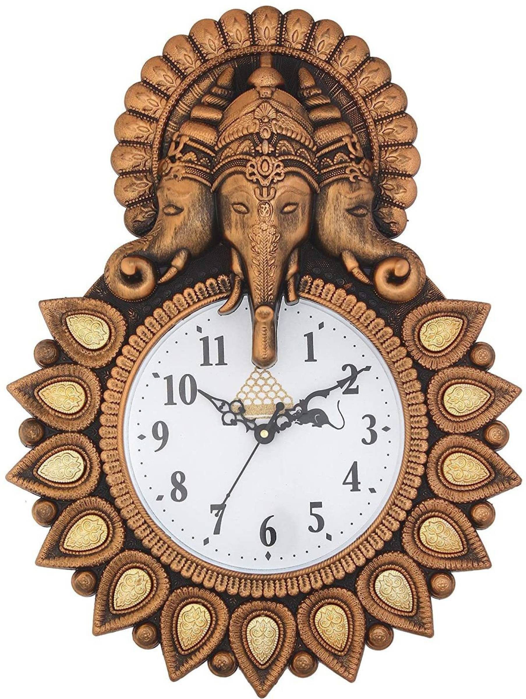 shrijay Analog 33 cm X 24 cm Wall Clock-picture-23