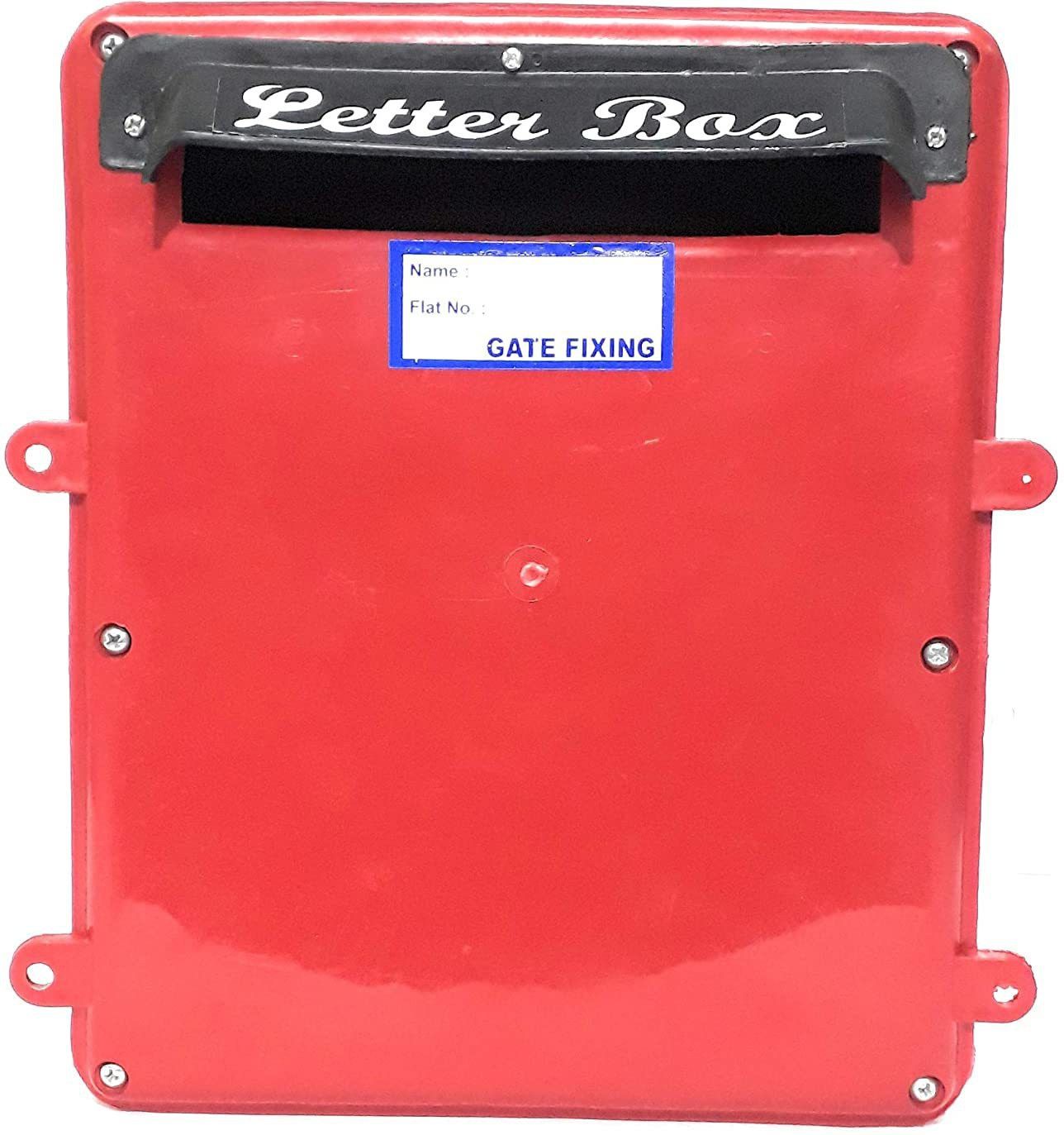 The Game Begins Gate Fitting Type Plastic Letter` Post Mounted Mailbox-picture-11