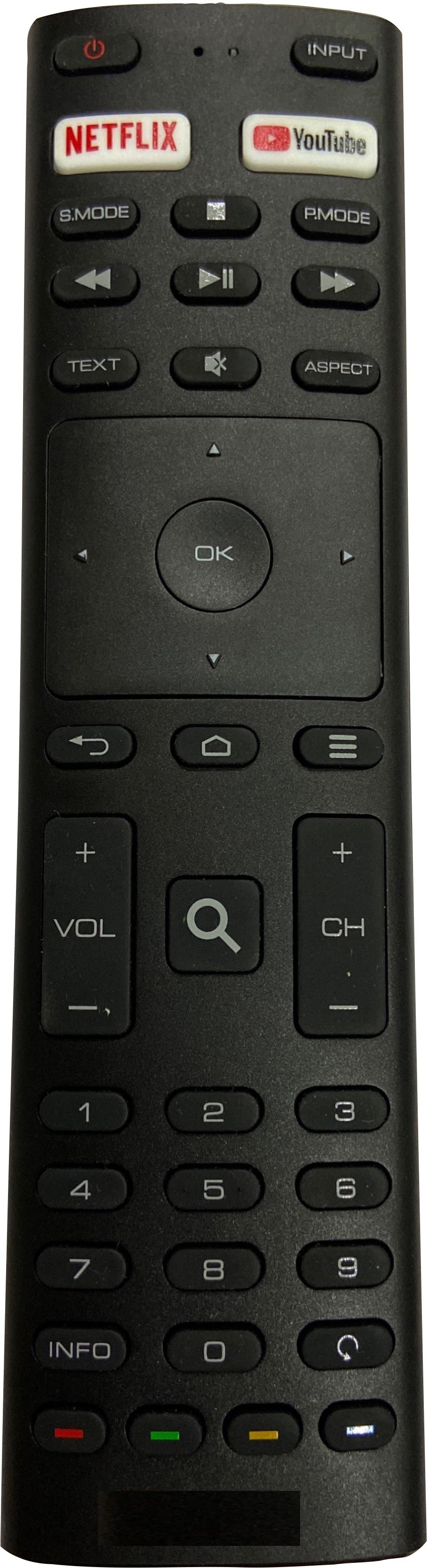 SHIELDGUARD Remote Compatible forSmart LED TV Remote Control with Netflix & YouTube functions MARQ Remote Controller image 1