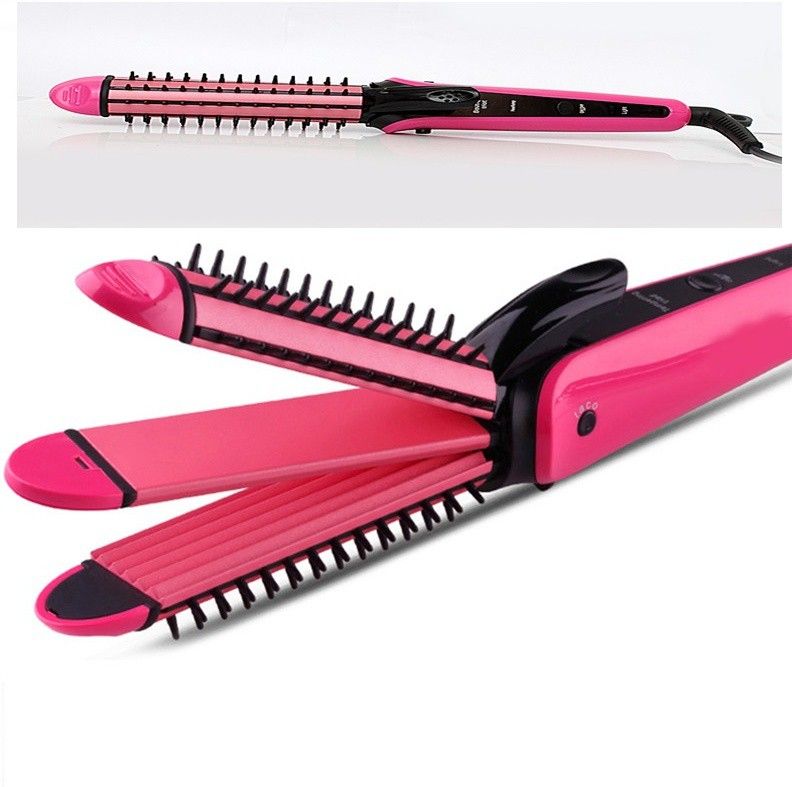Moonlight 8890 youthfull NHC - 8890 HAIR STYLER FOR WOMEN WITH HAIR ROLLER AND HAIR CRIMPER (MULTICOLOR ) Hair Straightener-image-18