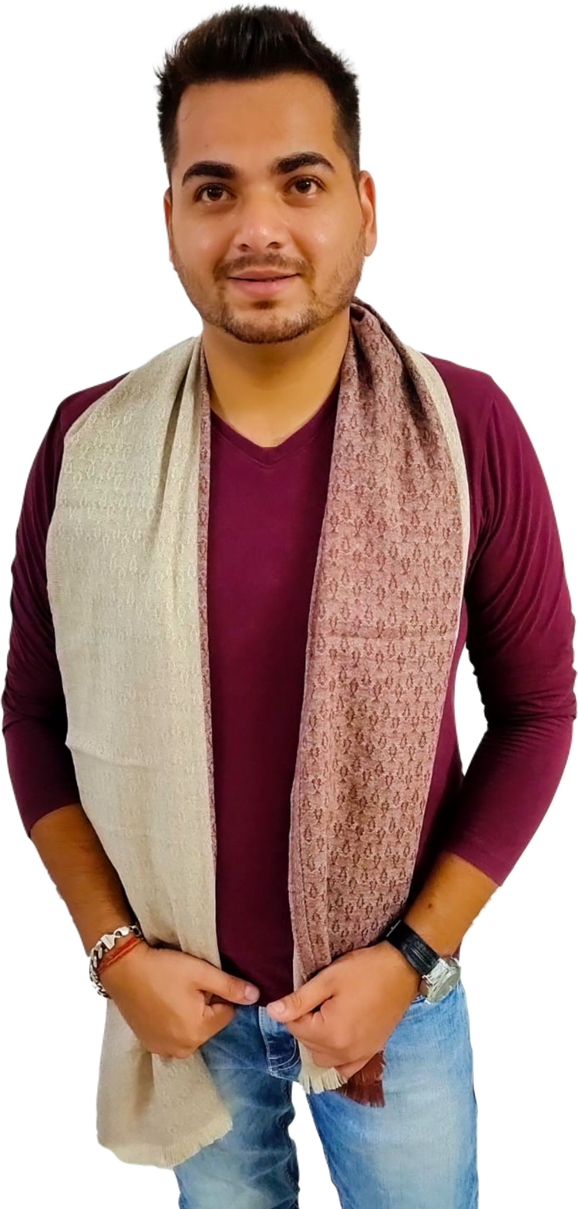 LOCAL STYL Woven Men Muffler-image-18