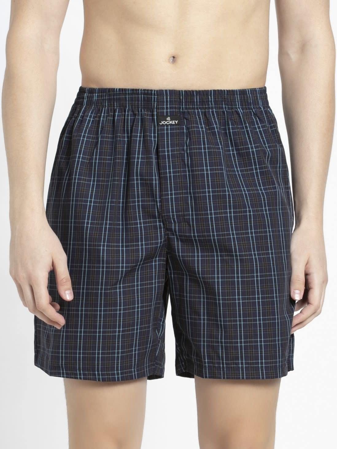 jockey Checkered Men Boxer-picture-12