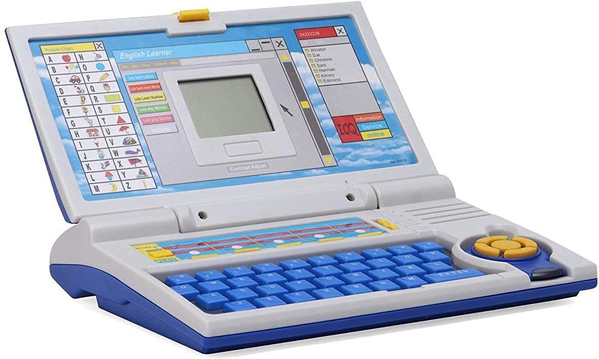 kmc kidoz Educational Laptop Computer Toy with Mouse for Kids Above 3 Years - 20 Fun Activity Learning Machine, Now Learn Letter, Words, Games, Mathematics, Music, Logic, Memory Tool-picture-20