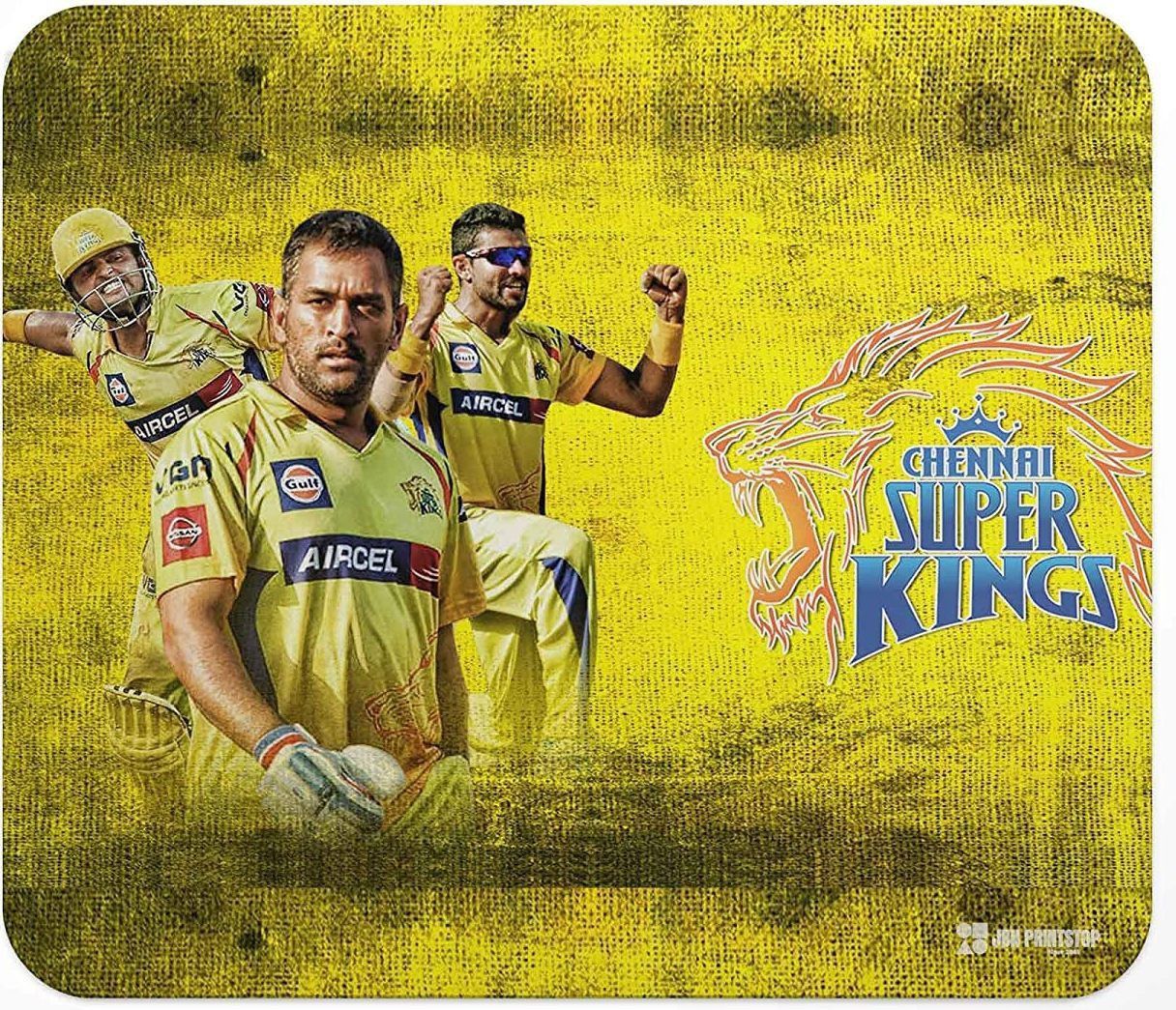 Pigx Jbn Dhoni - CSK Designer Mouse Pad Non Slip Base Mousepad-image-49