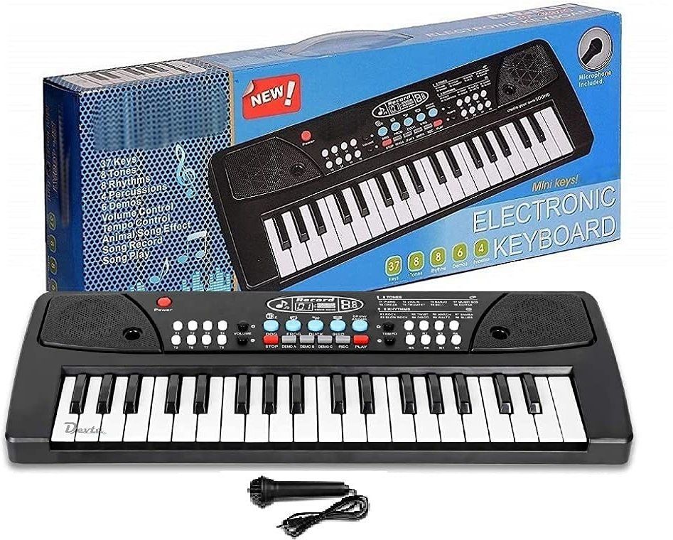 Piano Keyboard | Piano for Kids with Microphone |Portable Electronic Keyboards for Beginners 37 Keys Musical Toys Pianos for Girls Boys-image-43