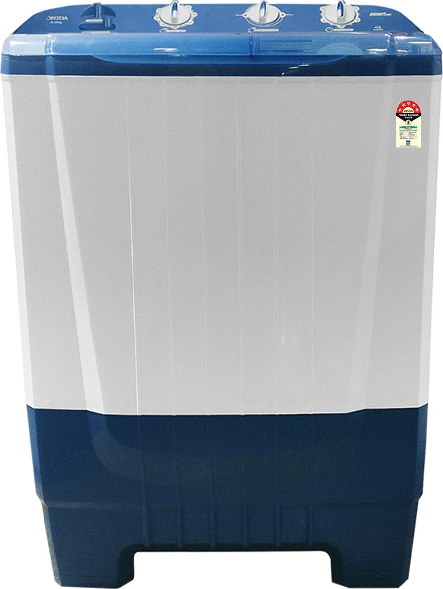onida 7.5 kg 5 star Semi Automatic Top Load Blue, White-picture-15