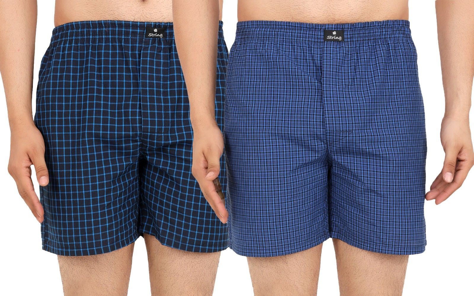 Pack of 2 Checkered Men Boxer