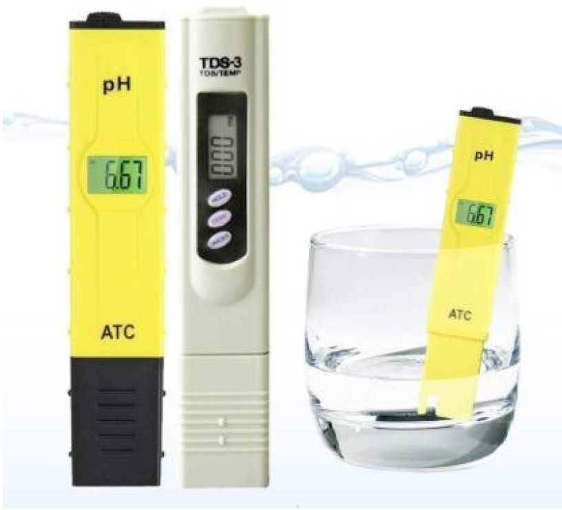 aqua pure grand Ph & Tds Meter Combo with ±0.1Ph 0.6" LCD Mini Digital Pen Style Ph-Meter Set Digital pH Meter-picture-14