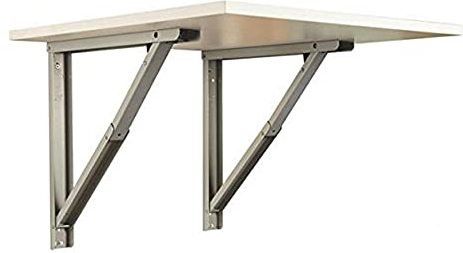 folding shelf table brackets 16 inches, heavy duty max load 120kg 16 inch shelf bracket