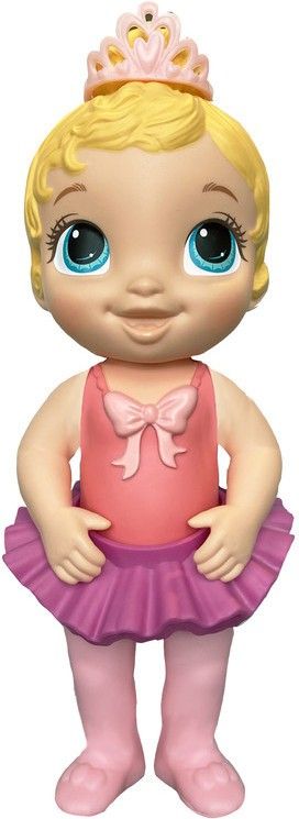 Sweet Ballerina Baby Doll, Pink, 10.5-Inch Ballet Doll with Tutu Skirt and Tiara, Blonde Hair Toy for Kids Ages 3 Years and Up