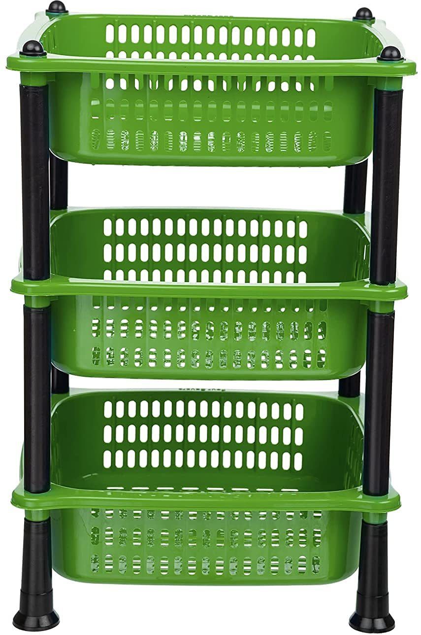 Fruits/Vegetables Plastic Kitchen Rack 3 Slice Toast Rack