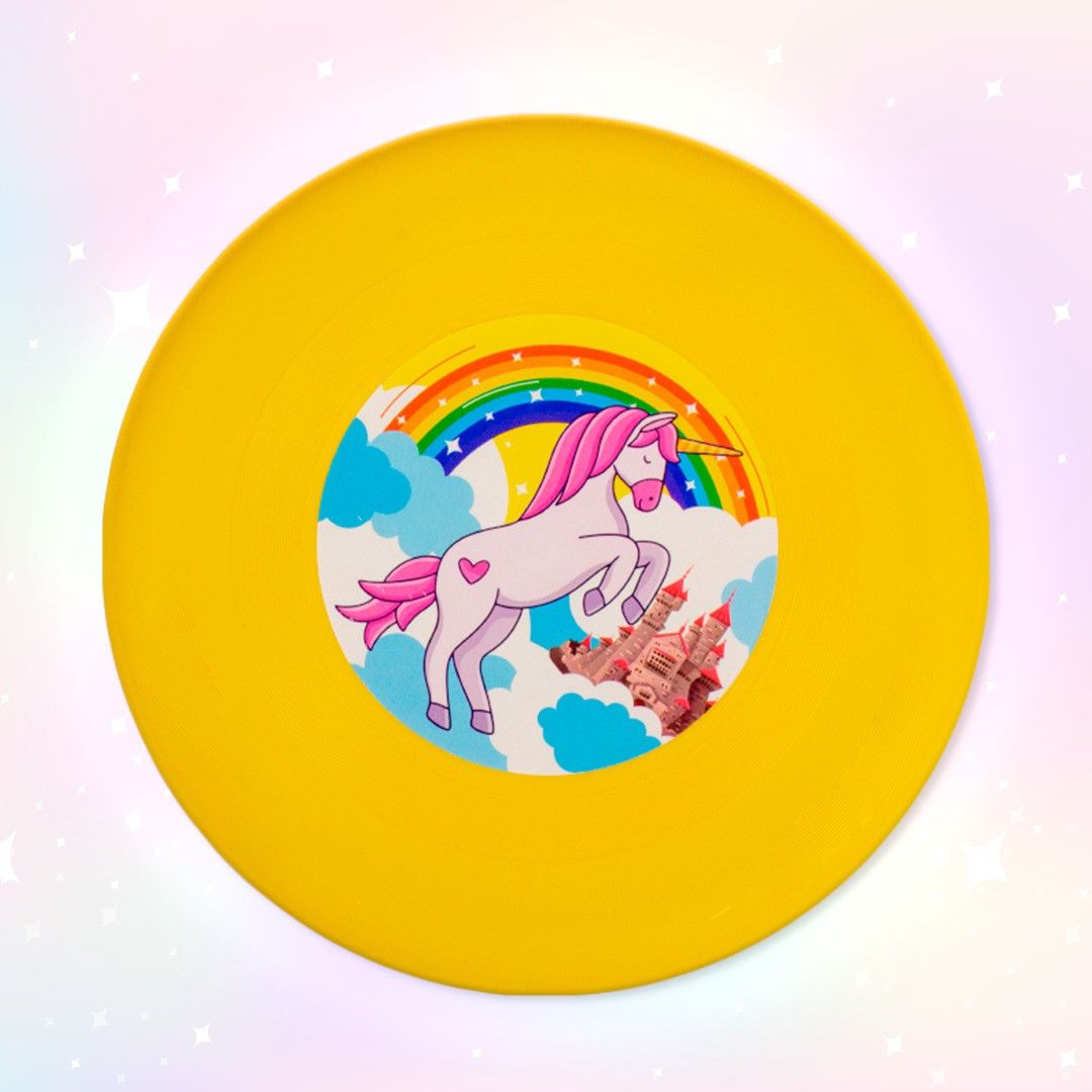 Unicorn Flying Disc. A perfect flying disc for indoor and outdoor use