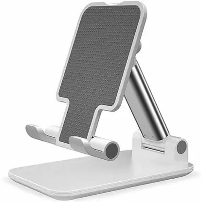 Casa Tech Folding And Adjustable mobile stand holder for Desk Cell Phone Holder Anti-Slip Compatible with Smartphones Single Gimbal for Mobile image 1