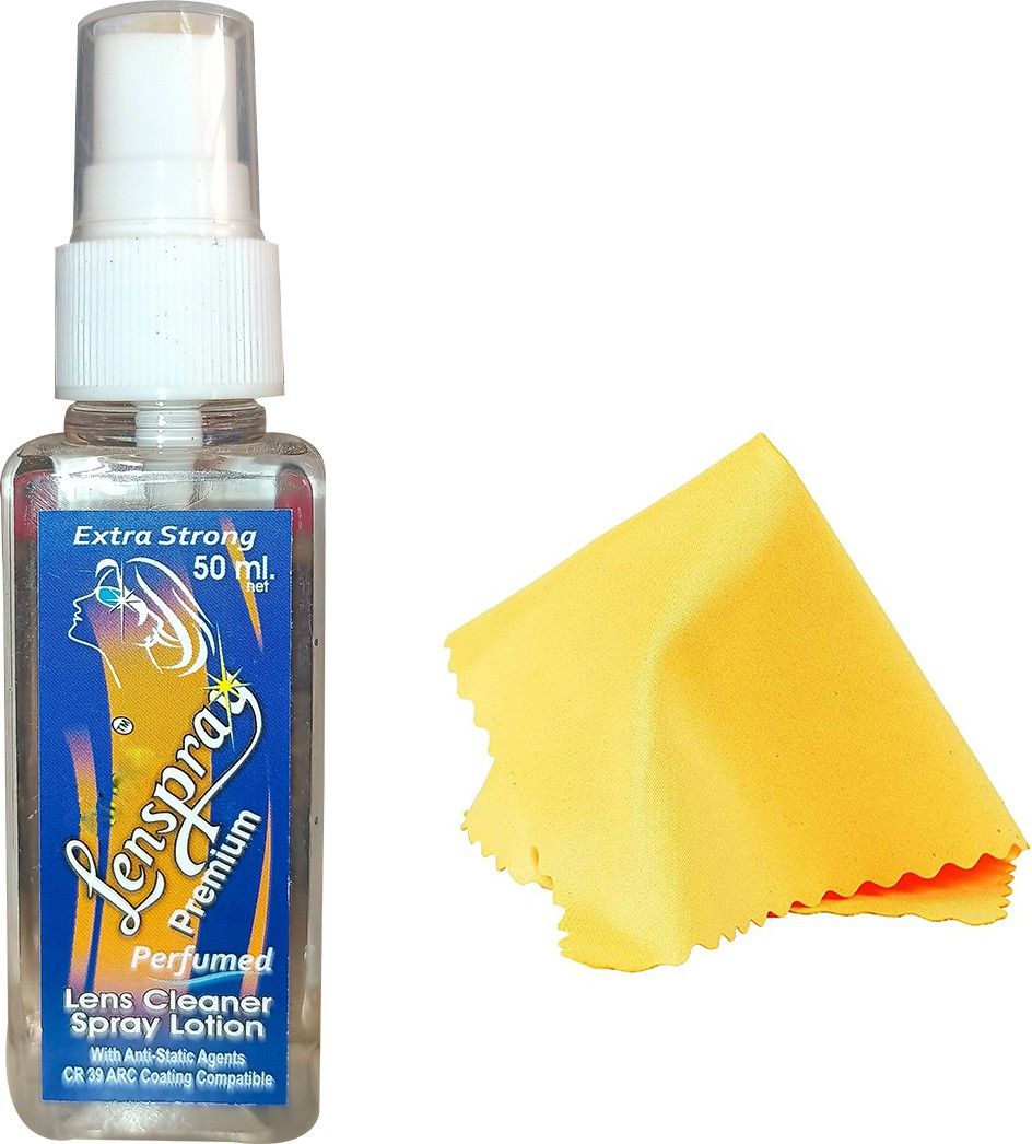 Gold Look Lens Cleaner For Spectacles 50ml, Eye Glass Cleaner | Specs Cleaner, Screen Cleaning & Sanitizer Kit for Smartphones, Tablets, Eyeglasses, E-Readers, LED, LCD & TVs Lens Cleaner Lens Cleaner-image-48