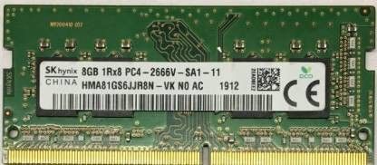 Hynix PC4-2666V 1RX8 DDR2 8 GB (Single Channel) PC (HMA81GS6JJR8N-VK)-image-36