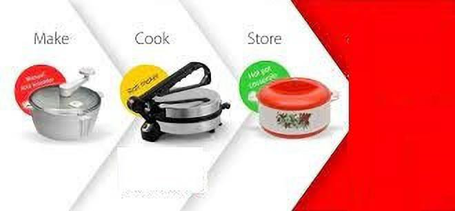 otc Multicolor RM-1900 Combo Pack Roti and Khakra Maker image 1