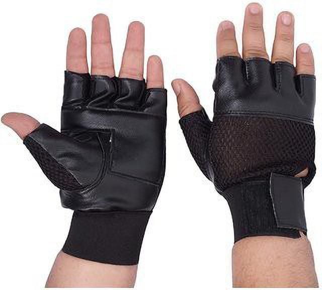 sh sports S D Sports GYM gloves (Black, pack of 2) Gym & Fitness Gloves-picture-11