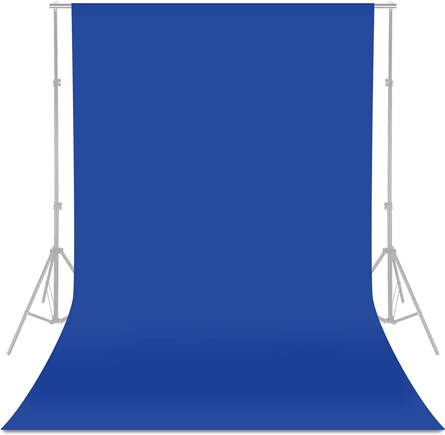 Cam cart Royal Blue Backdrop Background for Photography Photo Booth Backdrop for Photoshoot Background Screen Video Recording Parties Curtain Reflector Reflector