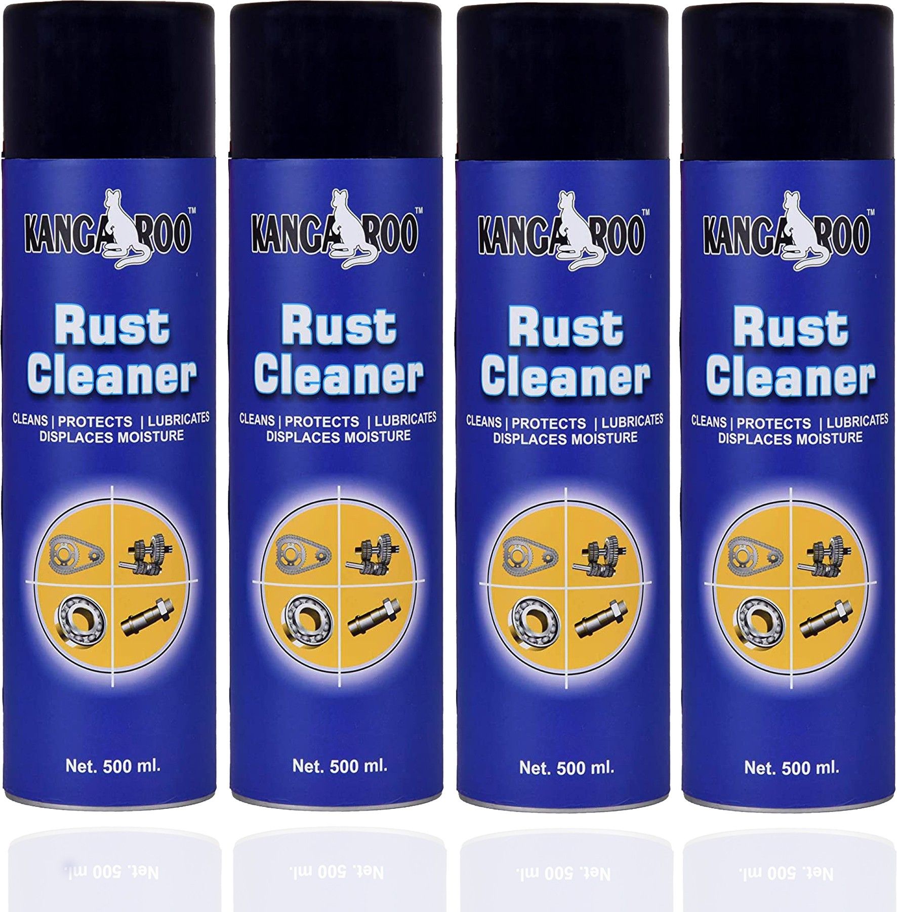 Rust Remover Spray, Multipurpose- 500 ML Each (Set of 4) Rust Removal Aerosol Spray-image-16