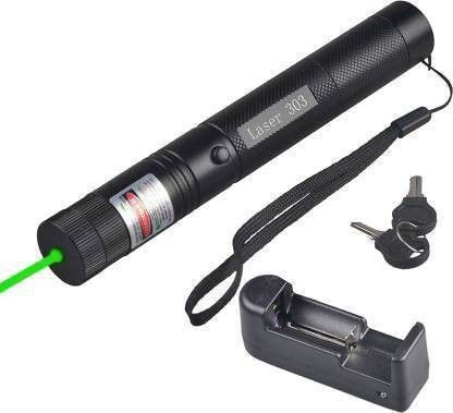 Kmc kidoz Rechargeable Green Laser Pointer Party Pen Disco Light + Battery + Charger-picture-44
