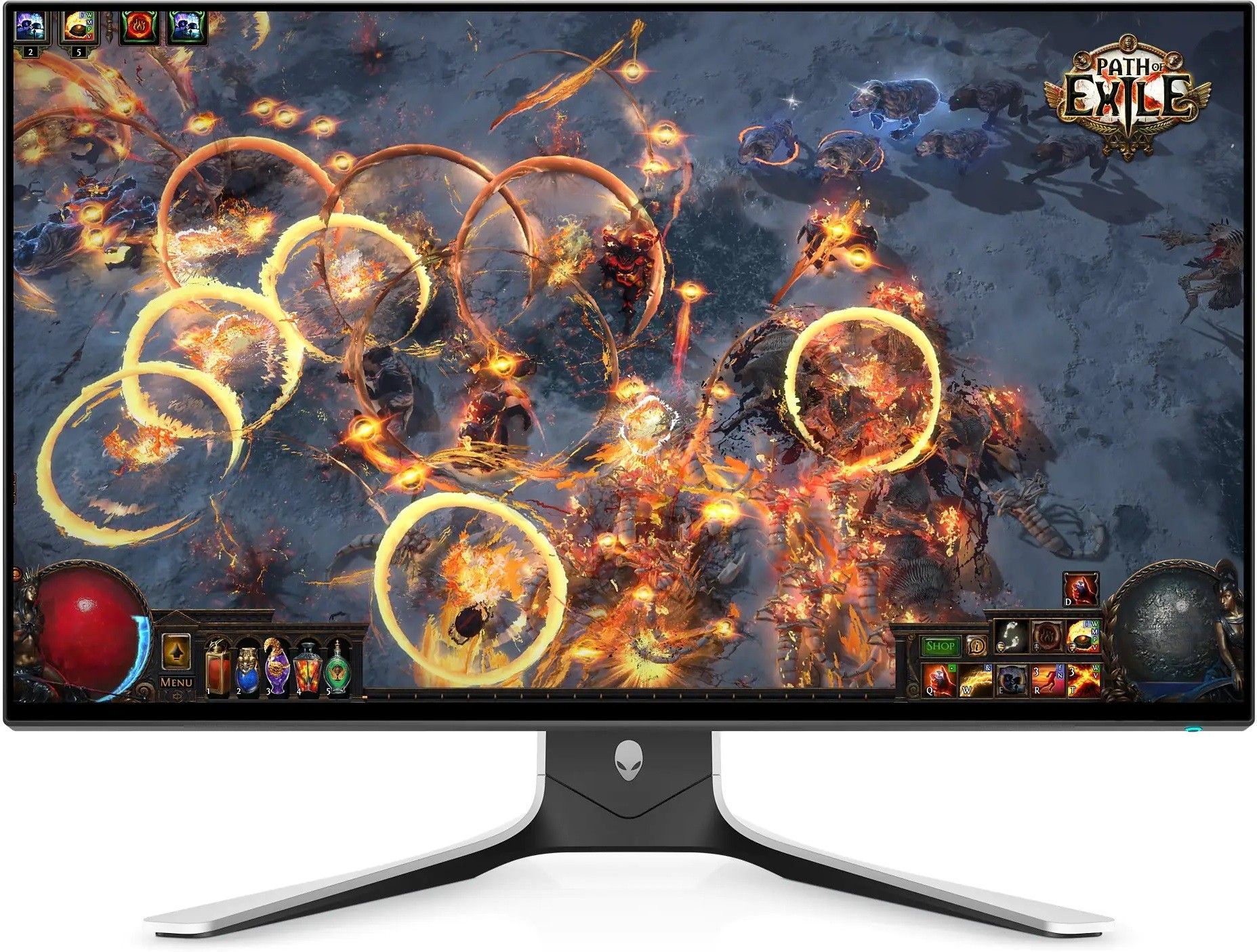 DELL AW-Series 68.58 cm (27 inch) WQHD LED Backlit IPS Panel with Vesa Certified HDR 600, Height, Tilt, Swivel Adjustable Gaming Monitor (AW2721D)-image-29
