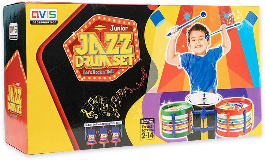 Jazz Drum Set junior .A perfect musical drum set for kids-image-40