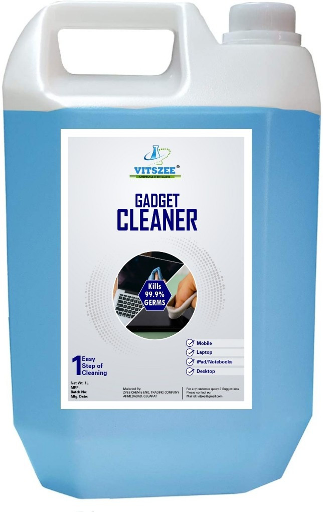 VITSZEE Good Quality Gadget Cleaner | Suitable For TV, Monitor, Mobile phone, Laptop, Computer, iPad, LED, Camera Lens, And Tablets | Zero Damage Guarantee | 1L for Computers, Gaming, Laptops, Mobiles image 1