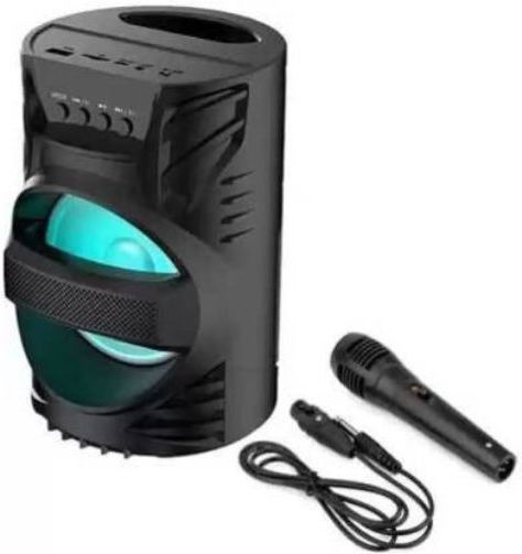 Clairbell NZL_573O_LZ 4104||WS-04|| Karaoke Speaker With Mic Super Bass Bluetooth Wireless Portable compatiable With all smart phones || Karaoke Bluetooth speaker with SD card and USB slot Wireless Bluetooth Multimedia Speaker || Wireless Speaker Ultra Loud Stereo sound || Bluetooth Speaker for Desktop PC|| Bluetooth Speaker Home Audio|| Perfect for home DJ audio player and DJ for outdoor activities || FM , Aux, TF, Speaker Phone / Wireless Speaker Compatible with all your devices. 15 W Bluetooth Tower Speaker-image-21