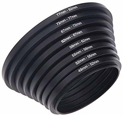 SUPERNIC Lens Stepping Ring (49-82mm) Mechanical Lens Adapter