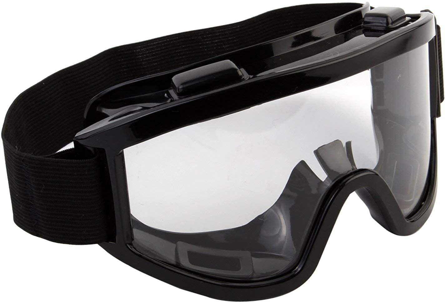 Motorbike ATV/Dirt Bike Racing Goggles with Adjustable Strap Transparent Motorcycle Goggles Laboratory, Power Tool, Welding, Wood-working Safety Goggle-image-38