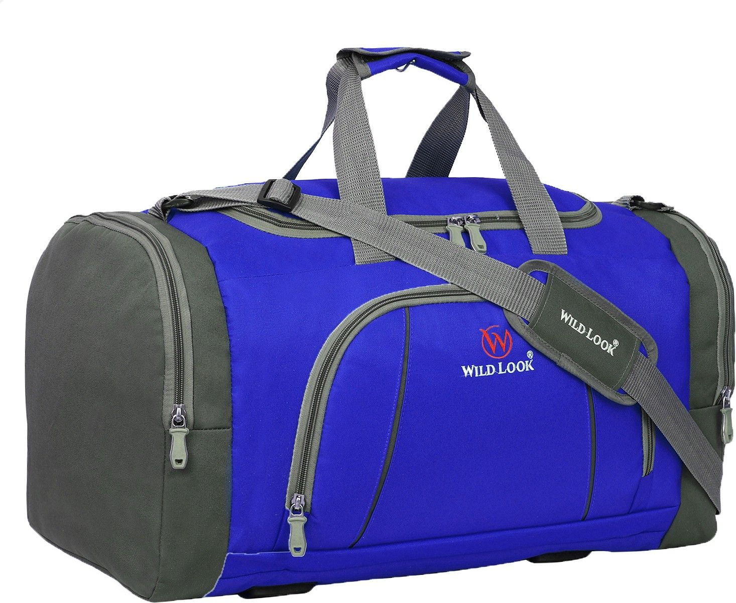 60 L Hand Duffel Bag - New Model Branded Product With High Quality - Blue, Blue - Large Capacity-image-10