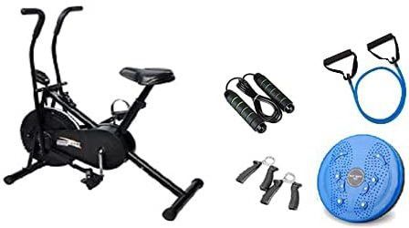 iris Fitness 7-in-1 Air bike Body Gym Exercise cycle for home gym use Upright Stationary Exercise Bike Home Gym Combo-picture-46