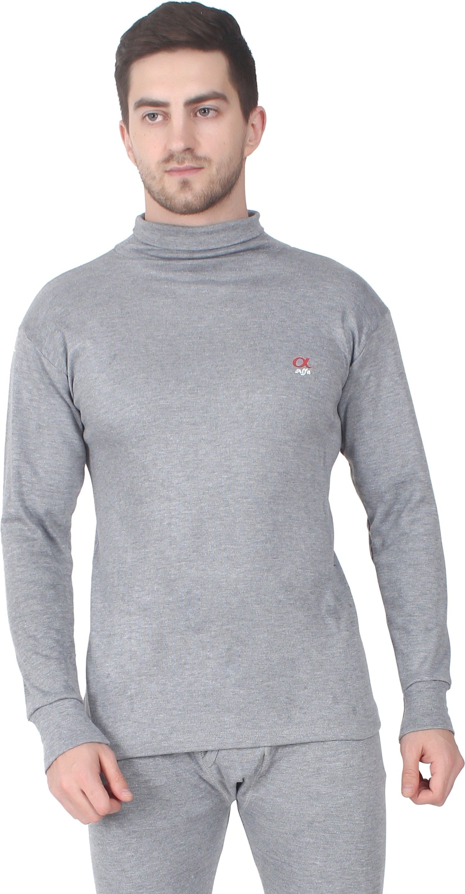 ALFA Body Warmer High Neck Winter Wear Men Top Thermal