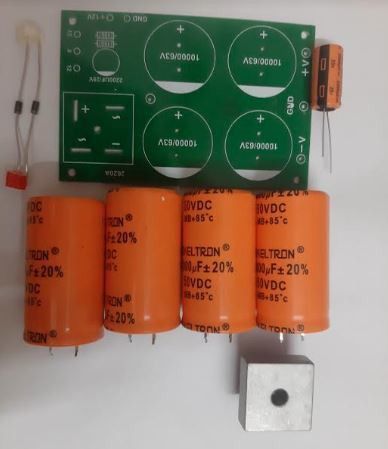 power supply rectifier (10000mfd 50V capacitor)KIT Electronic Components Electronic Hobby Kit-image-2