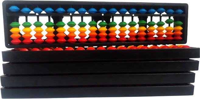 a a mart Combo of 5 Abacus Math Learning Tool for Kids (17Rod) image 1