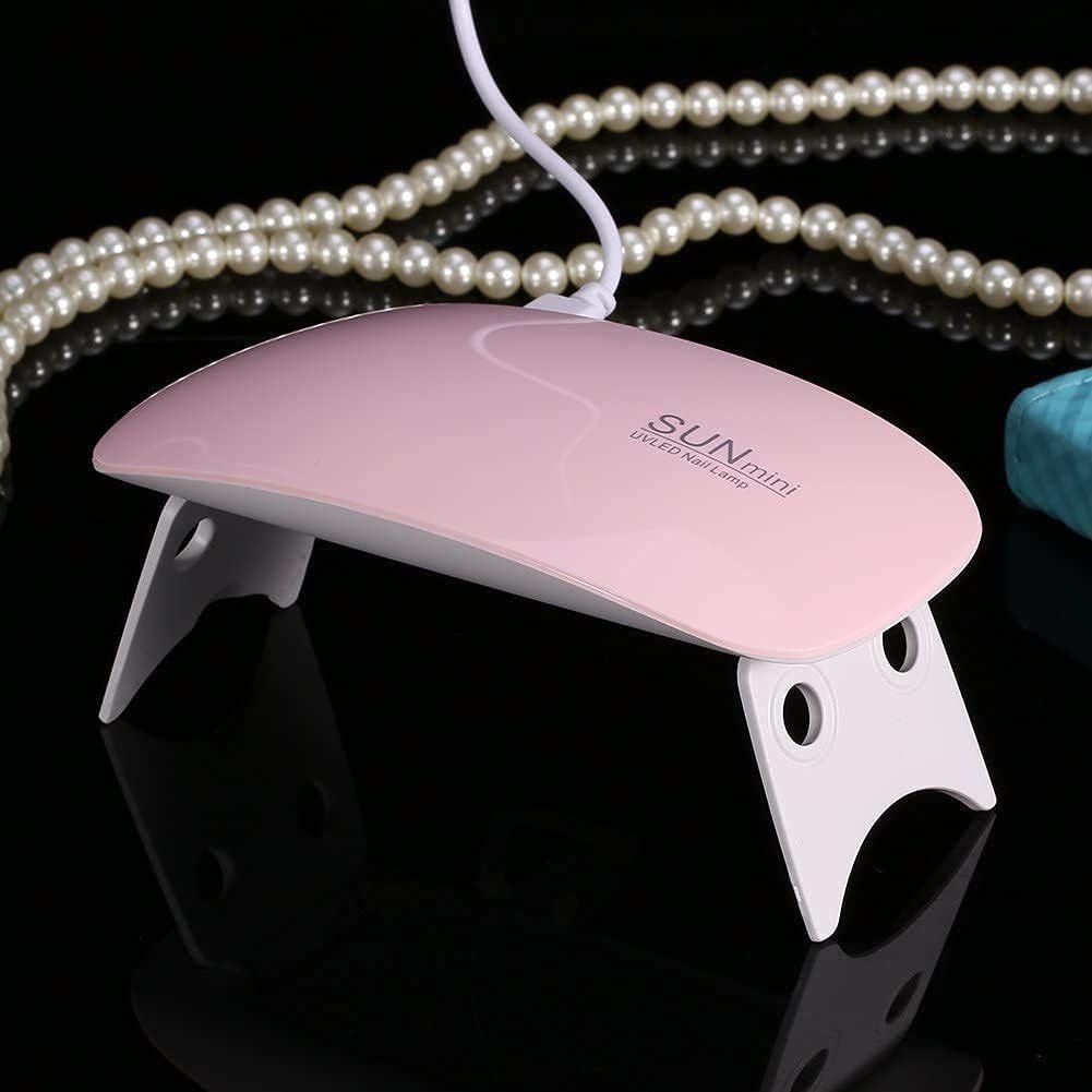 Mini Nail Lamp Usb UV Nail Dryer Gel Nail Polish Art Tool, SUN Mini Nail Dryer 6W UV Gel Polish Curing LED Lamp Portable Manicure Tool Nail Polish Dryer-image-45