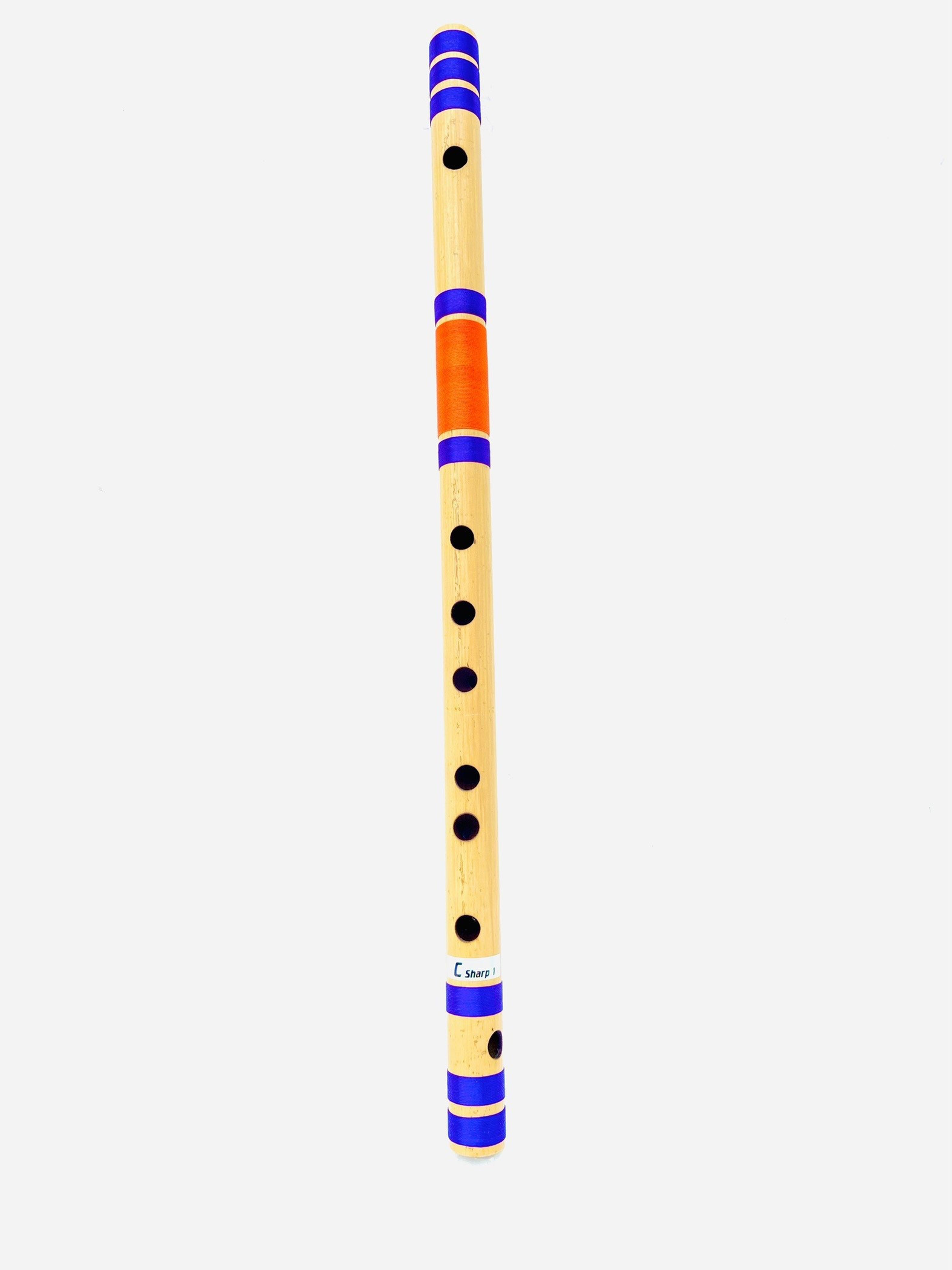 khalsa musical C Sharp 7 hole 18 inch Bamboo Flute Bamboo Flute image 1