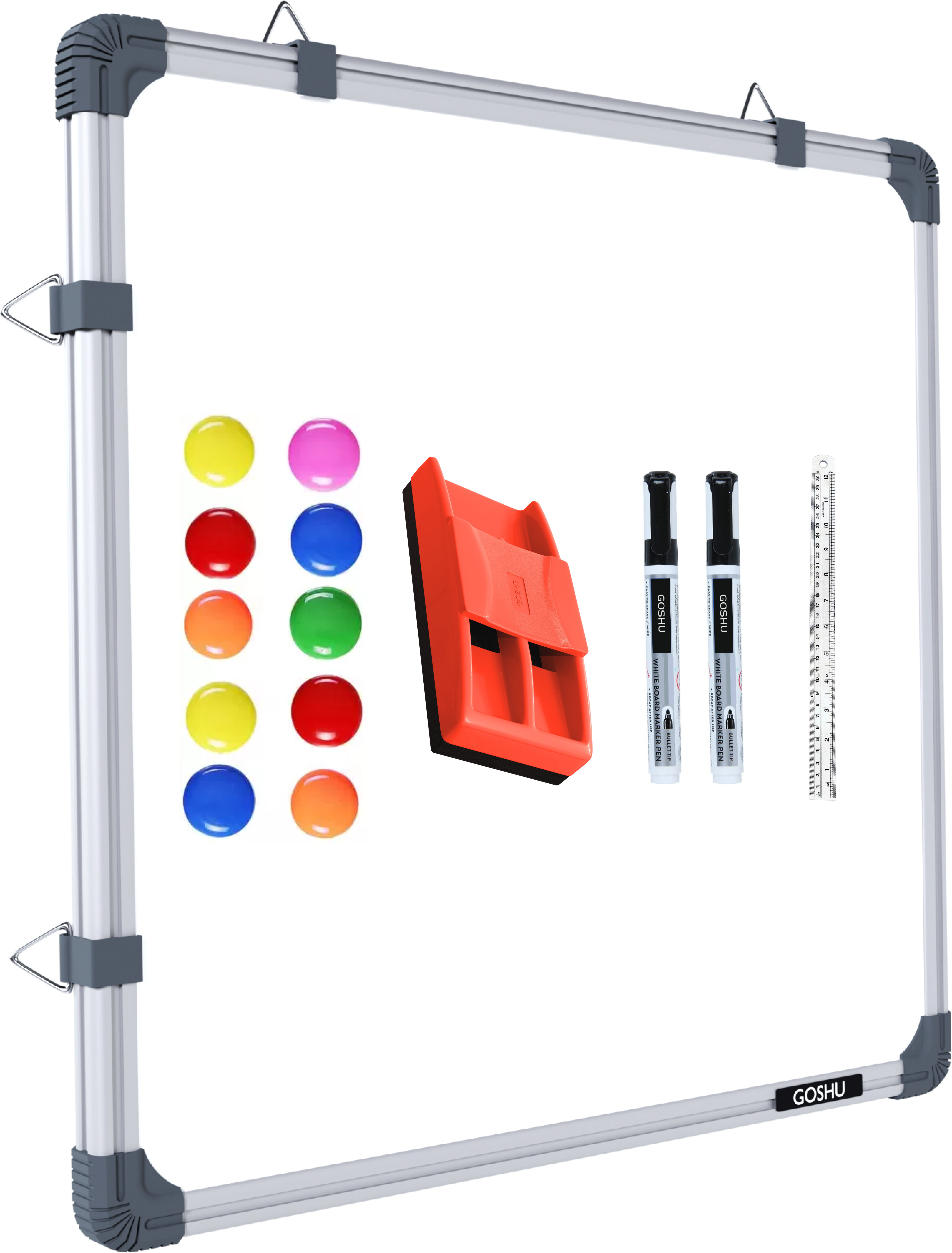 goshu Magnetic Whiteboards and Duster Combos image 1