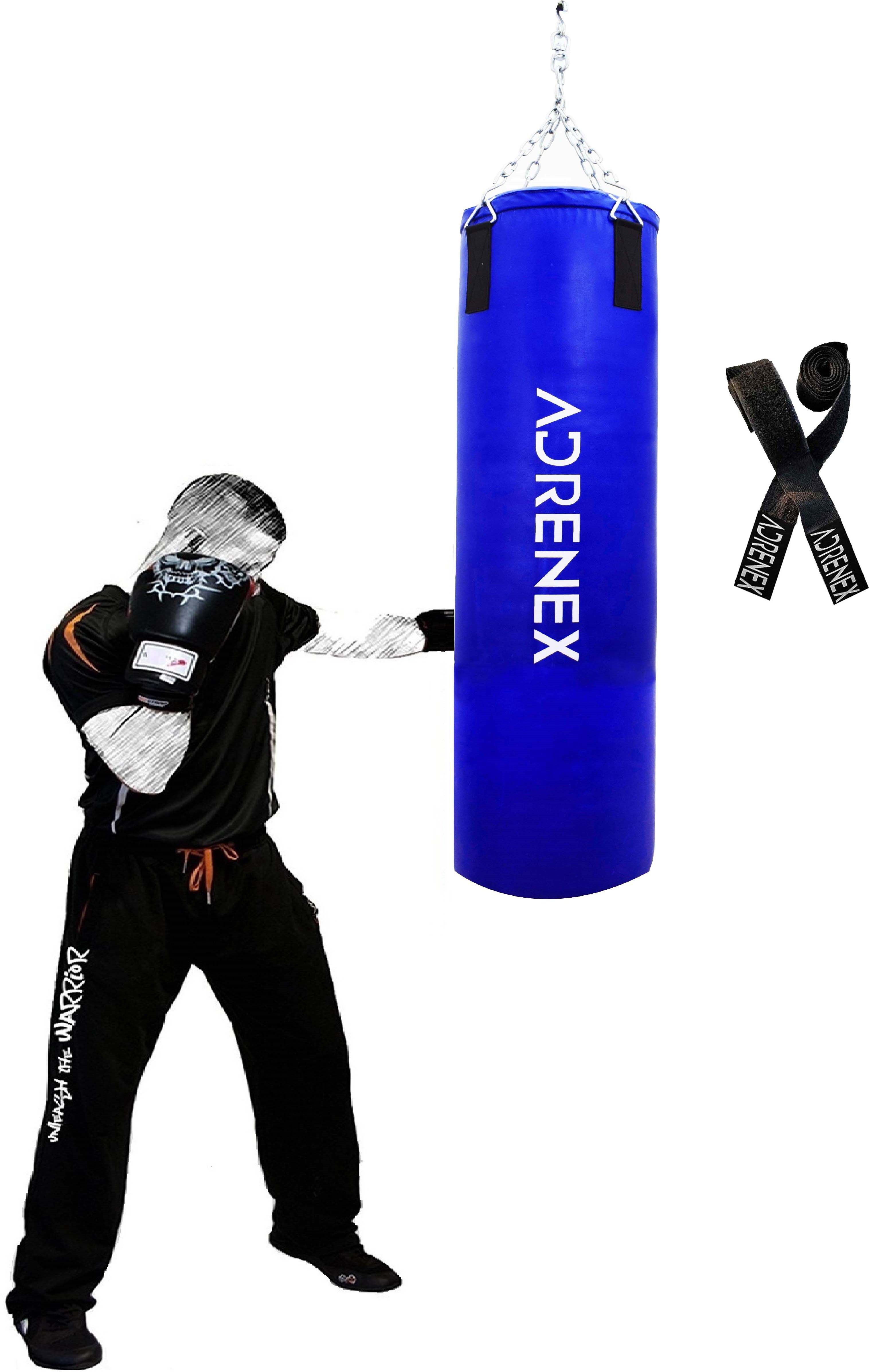 Unfilled Punching Bag 3 FEET Boxing MMA Training Kickboxing Muay Thai Hanging Bag Hanging Bag