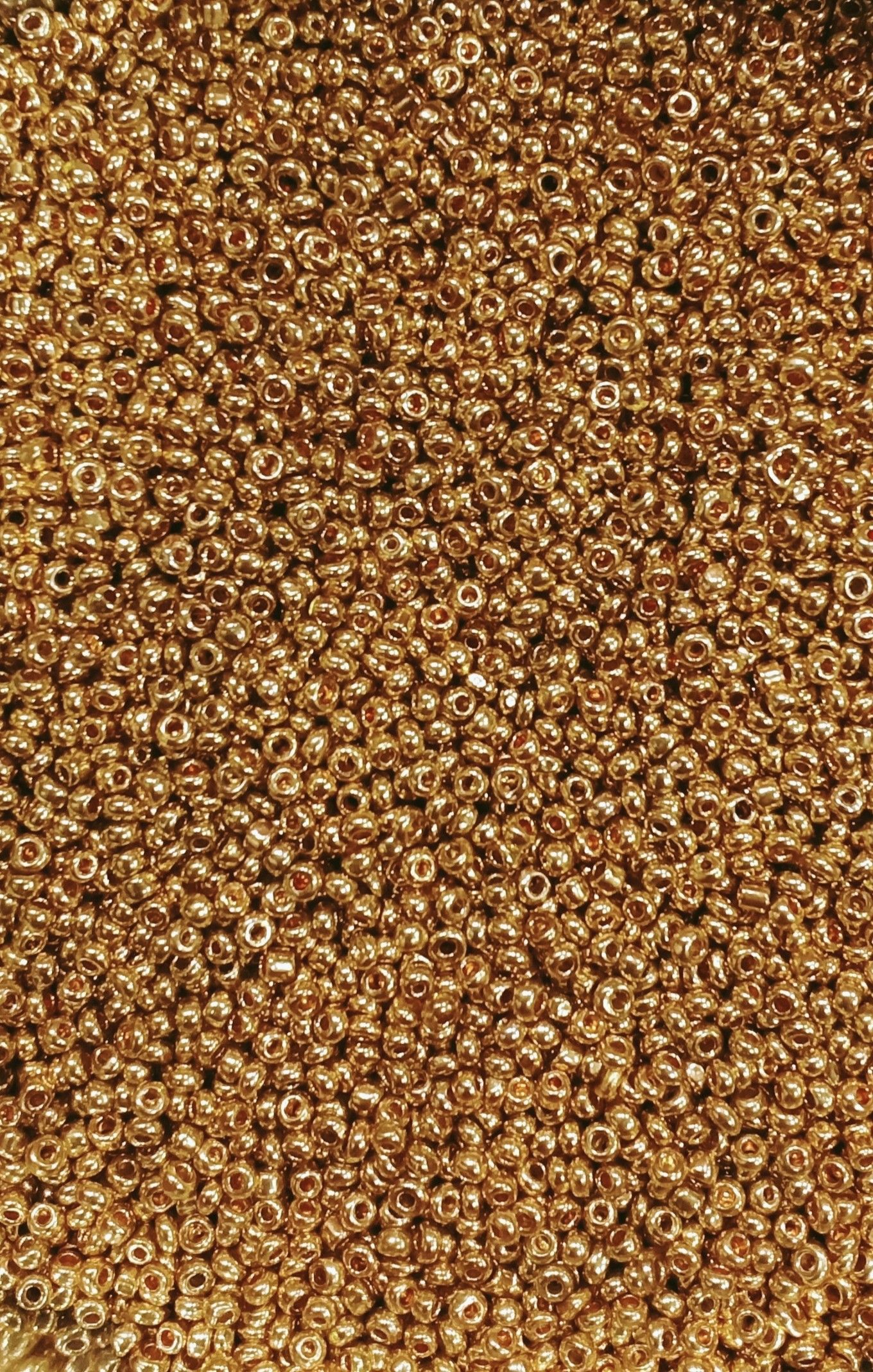 ® Astar (Original) Glass Seed Beads Or Sugar Beads Unigold / Dull Gold Colour Pack of 100 Grams for Embroidery Aari/Maggam Work, Also for Crafts & Jewellery, DIY Kit.-image-16